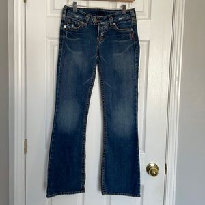 Silver Tuesday low rise bootcut jeans